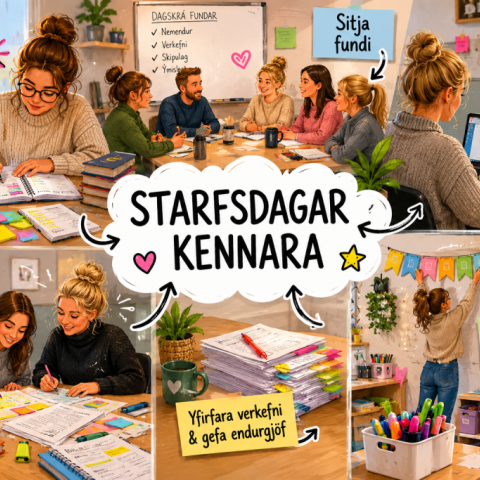 Starfsdagar fyrir skólabyrjun