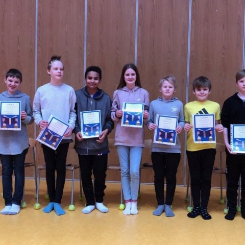 Skólahátíð Stóru upplestrarkeppninnar