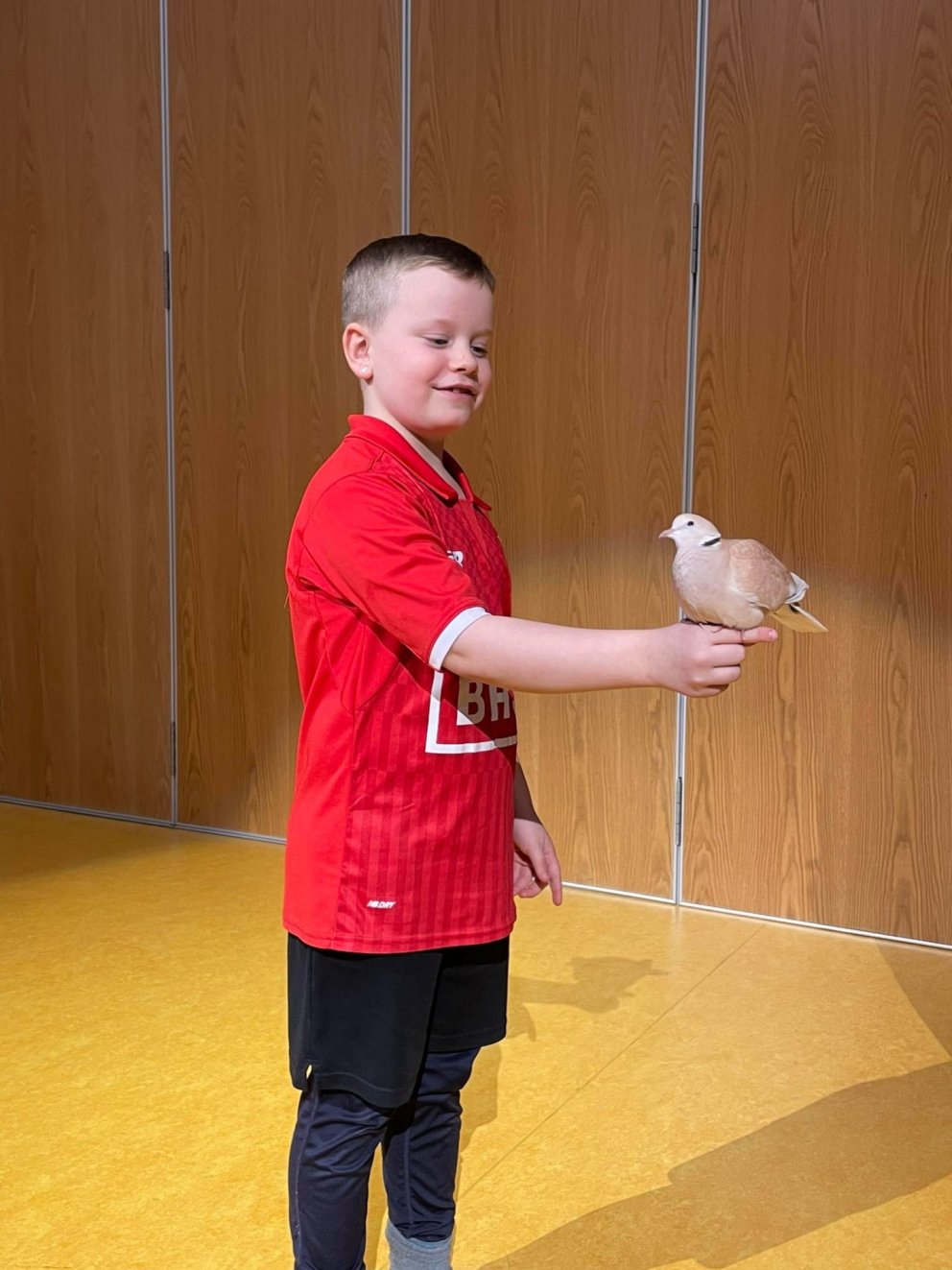 Snæþór með dúfuna góðu