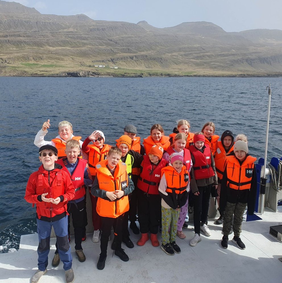 Mjóafjarðarferð og heimsókn í Fiskeldi Austfjarða