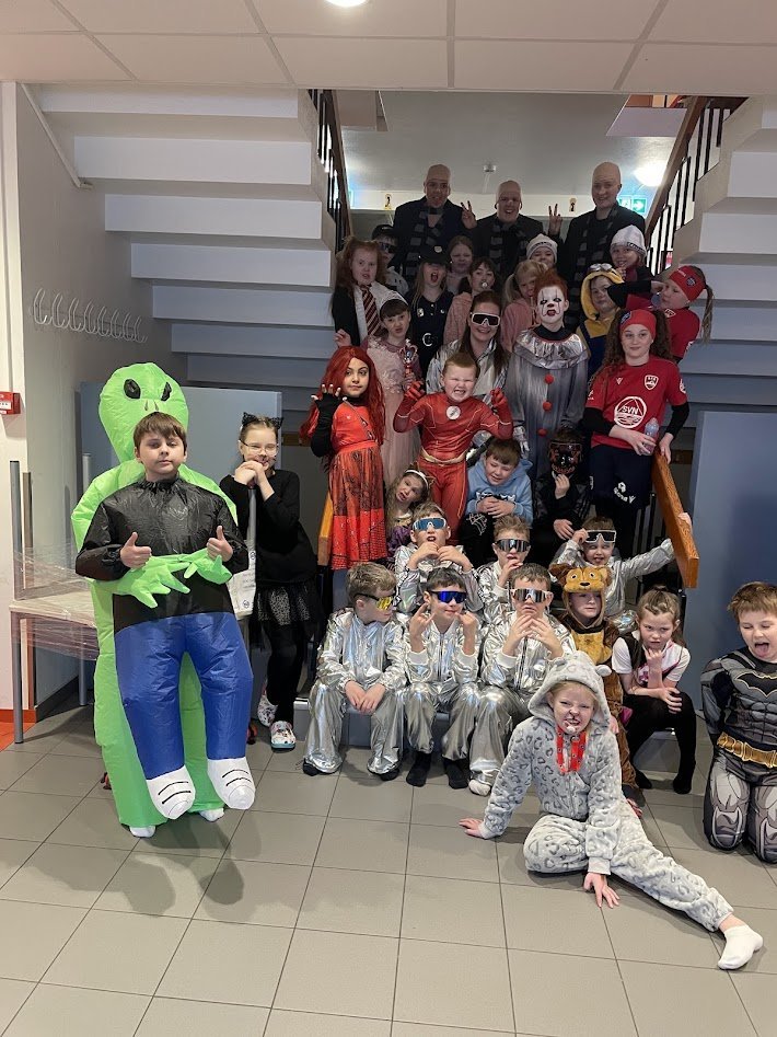 Öskudagur 2025 í Grunnskóla Fáskrúðsfjarðar