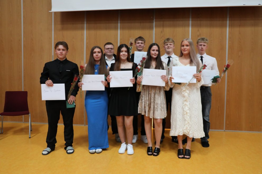 Útskrift 1.-10.bekkjar Grunnskóla Fáskrúðsfjarðar 5.júní 2025