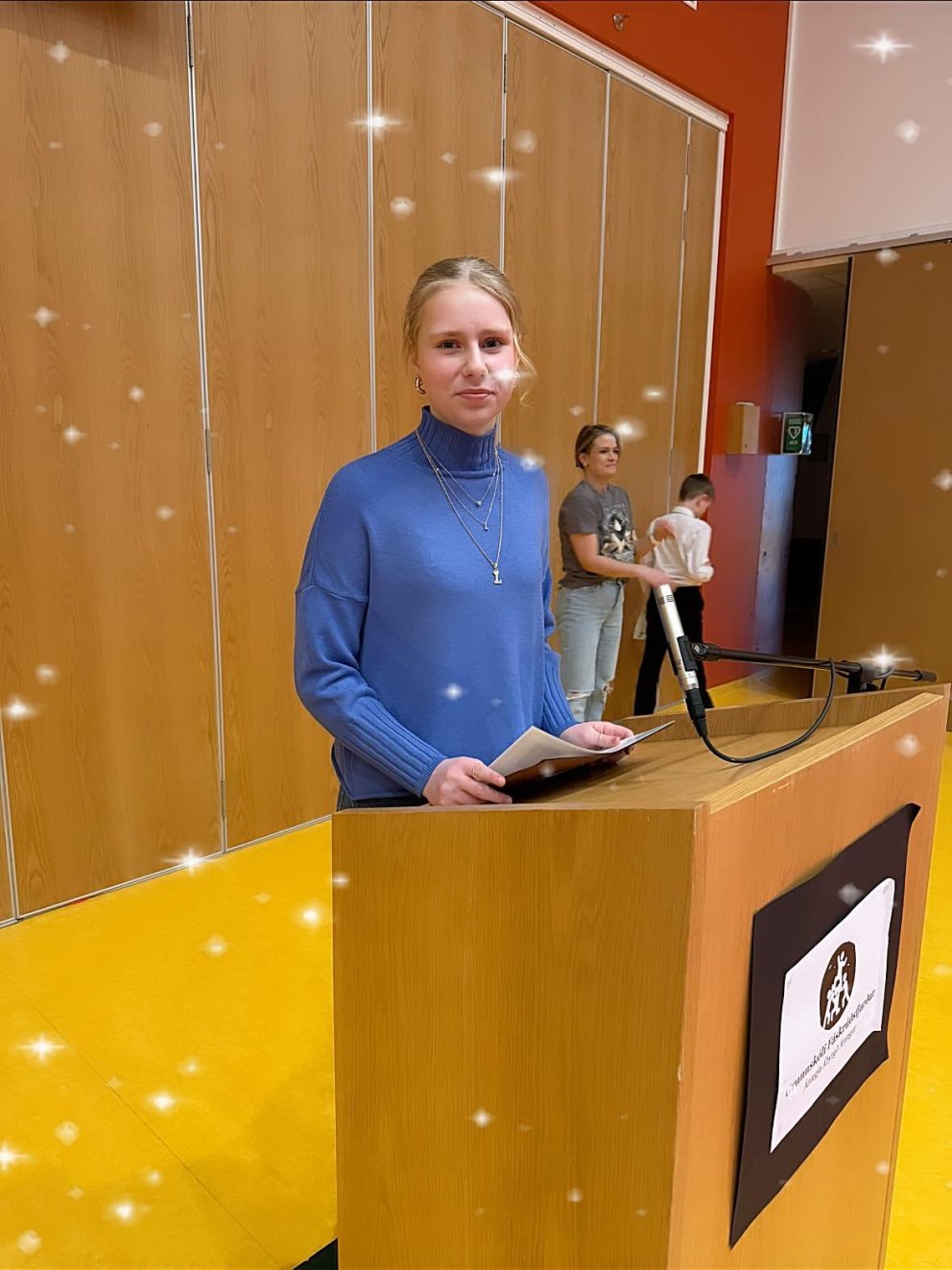 Lilja Dís varð í 3.sæti í Stóru Upplestrarkeppninni. Til hamingju!