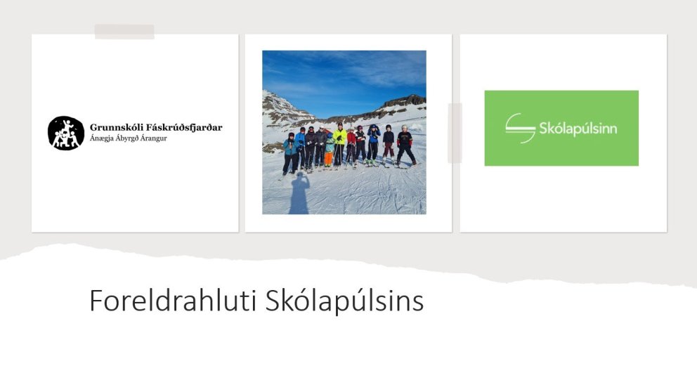 Foreldrahluti Skólapúlsins