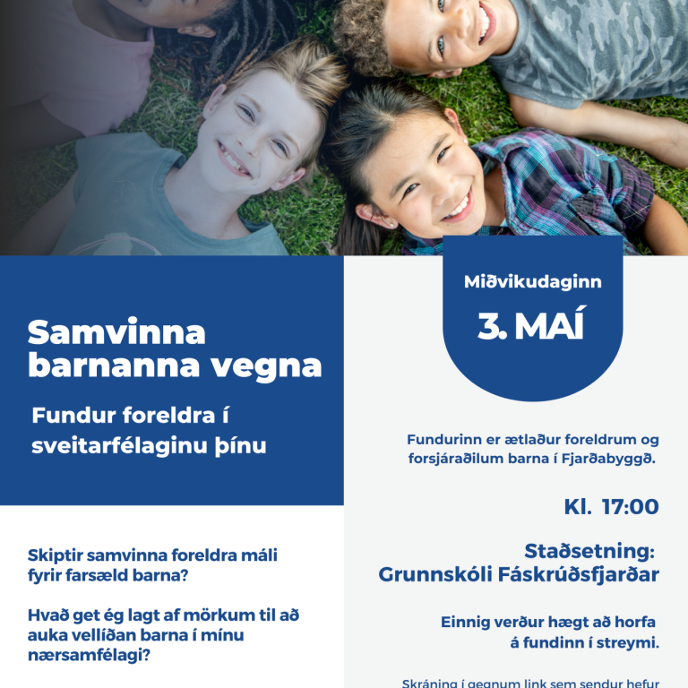 Samvinna barnanna vegna