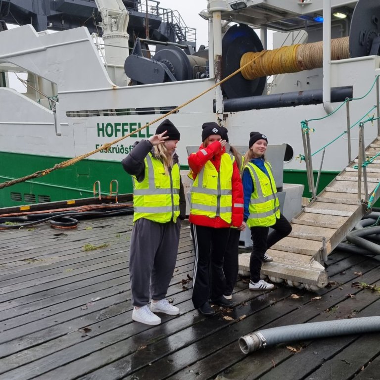 Loðnuvinnslan heimsótt