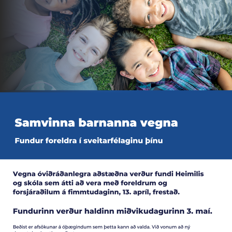 Samvinna barnanna vegna