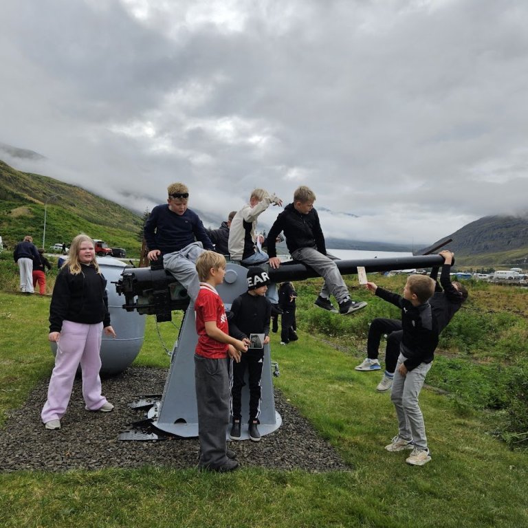 Nemendur í 5. og 6.bekk GF í heimsókn í Skaftfell listamiðstöð