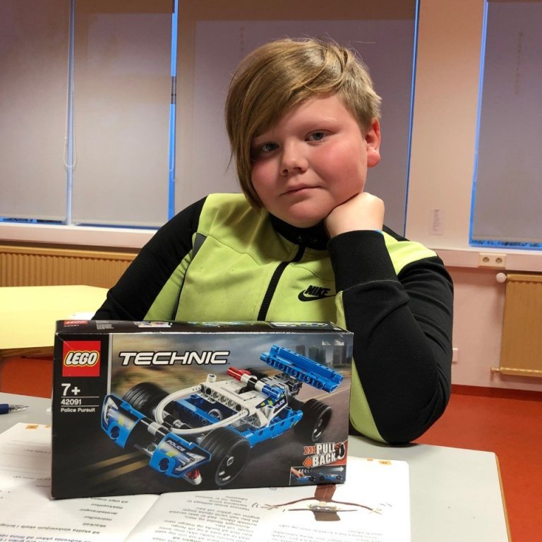 Kristófer Fannar vann tæknilegó.