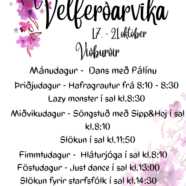 Velferðarvika